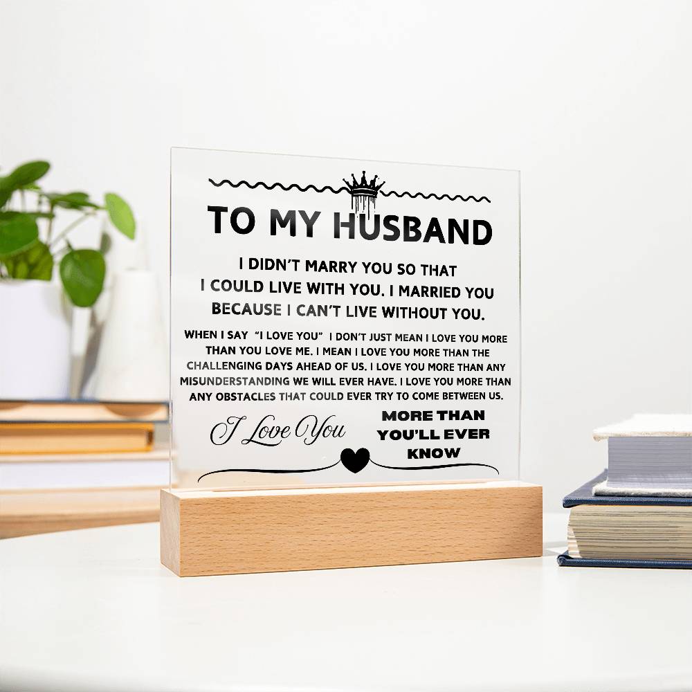 To My Husband